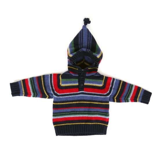 JOJO MAMAN BEBE sweater, boy’s size 6-12M - Picture 1 of 5